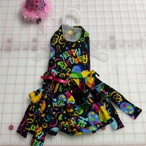 Colorful Birthday Dog Dress